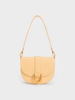 Charles & Keith Gabine Sadelvesker Beige | SVFWD2371