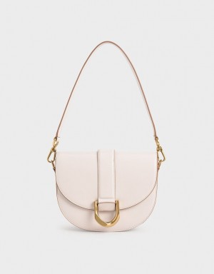 Charles & Keith Gabine Sadelvesker Rosa | RMQXJ8460