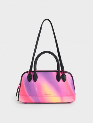 Charles & Keith Harmonee Four Handle Tote Veske Multicolor | XCMSV3687