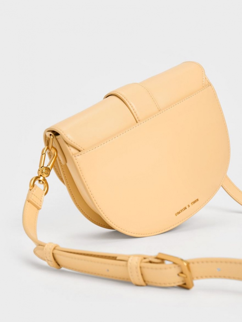 Charles & Keith Gabine Sadelvesker Beige | SVFWD2371