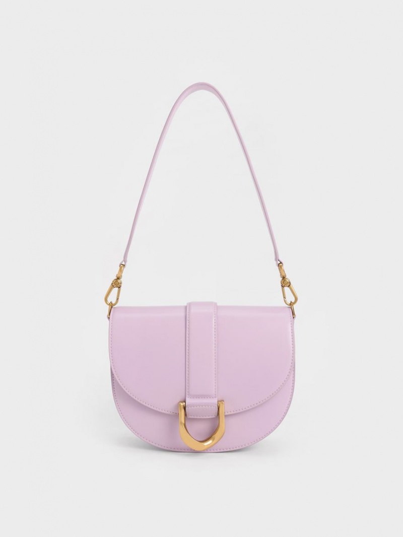 Charles & Keith Gabine Sadelvesker Lilla | XDSTH1280