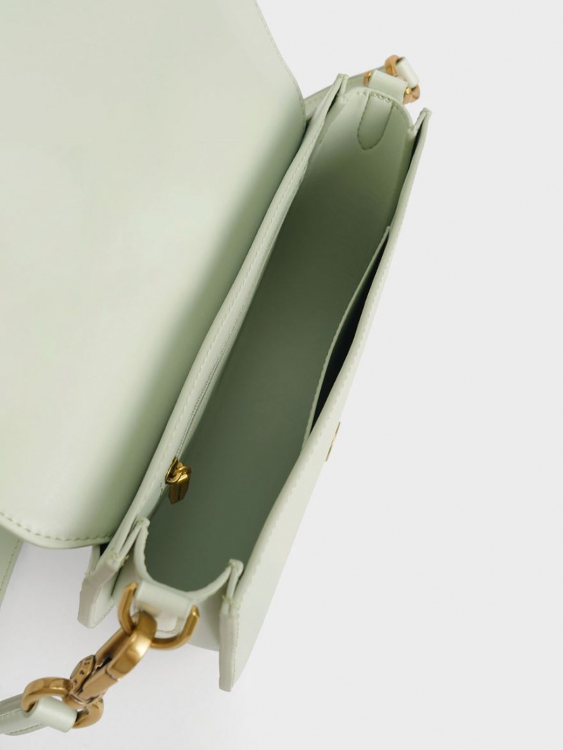 Charles & Keith Gabine Sadelvesker Mint | HXRIN7469