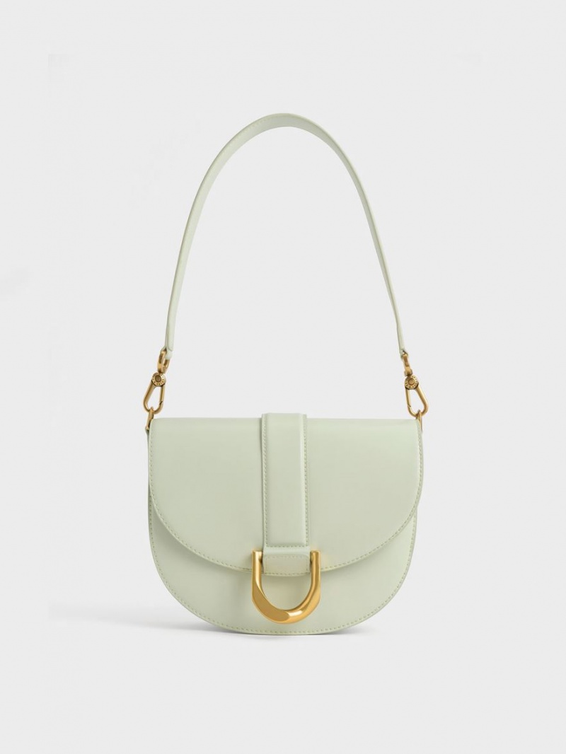 Charles & Keith Gabine Sadelvesker Mint | HXRIN7469