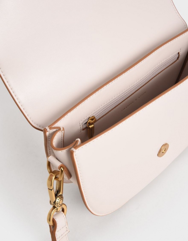 Charles & Keith Gabine Sadelvesker Rosa | RMQXJ8460